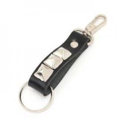  FACTOTUM / ファクトタム　STADS LEATHER KEYHOLDER (BLACK)