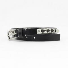  FACTOTUM / ファクトタム　STADS LEATHER BELT(BLACK)