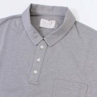 TROVE / トローブ　 PATTERNS WIDE POLO　(GREY)　