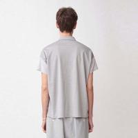 TROVE / トローブ　 PATTERNS WIDE POLO　(GREY)　