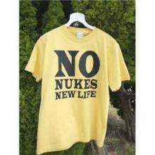 !!!脱原発!!!反原発!!!NO MORE NUKES!!! 【UCHUKANKAKU/宇宙感覚】 コンセプチュアルデザインTシャツ バナナ